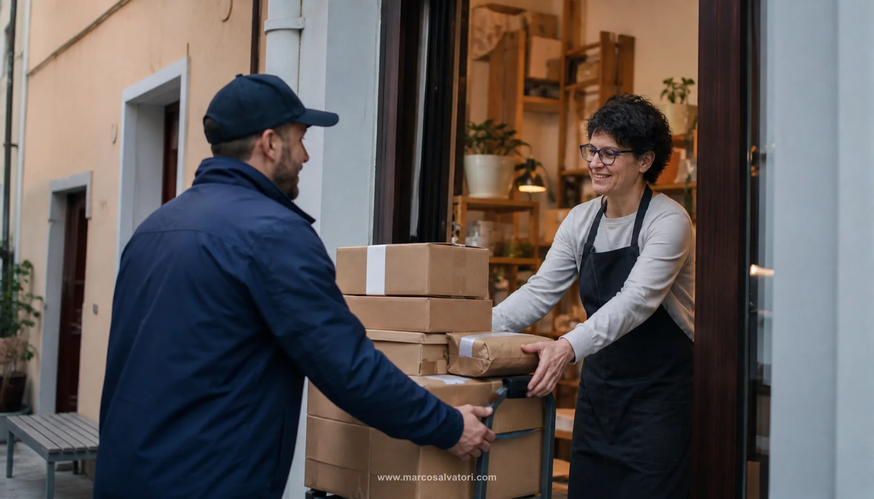Elaborazione delle spedizioni per un e-commerce